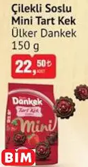 ÜLKER DANKEK ÇİLEKLİ SOSLU MİNİ TART KEK